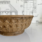 Cement Weave Bowl