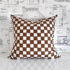 Classic Checkered 22x22 Pillow