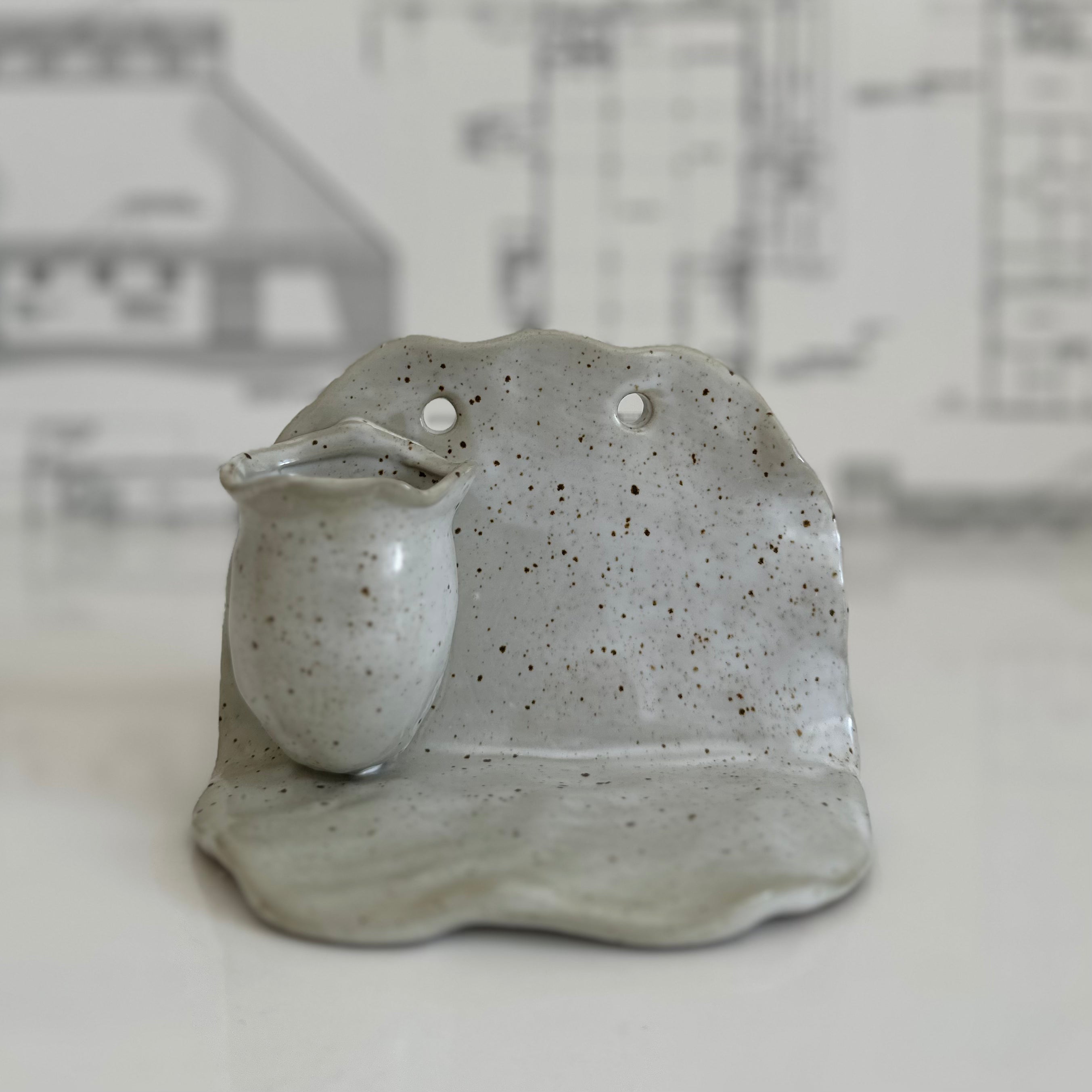 Ellie Stoneware Shelf