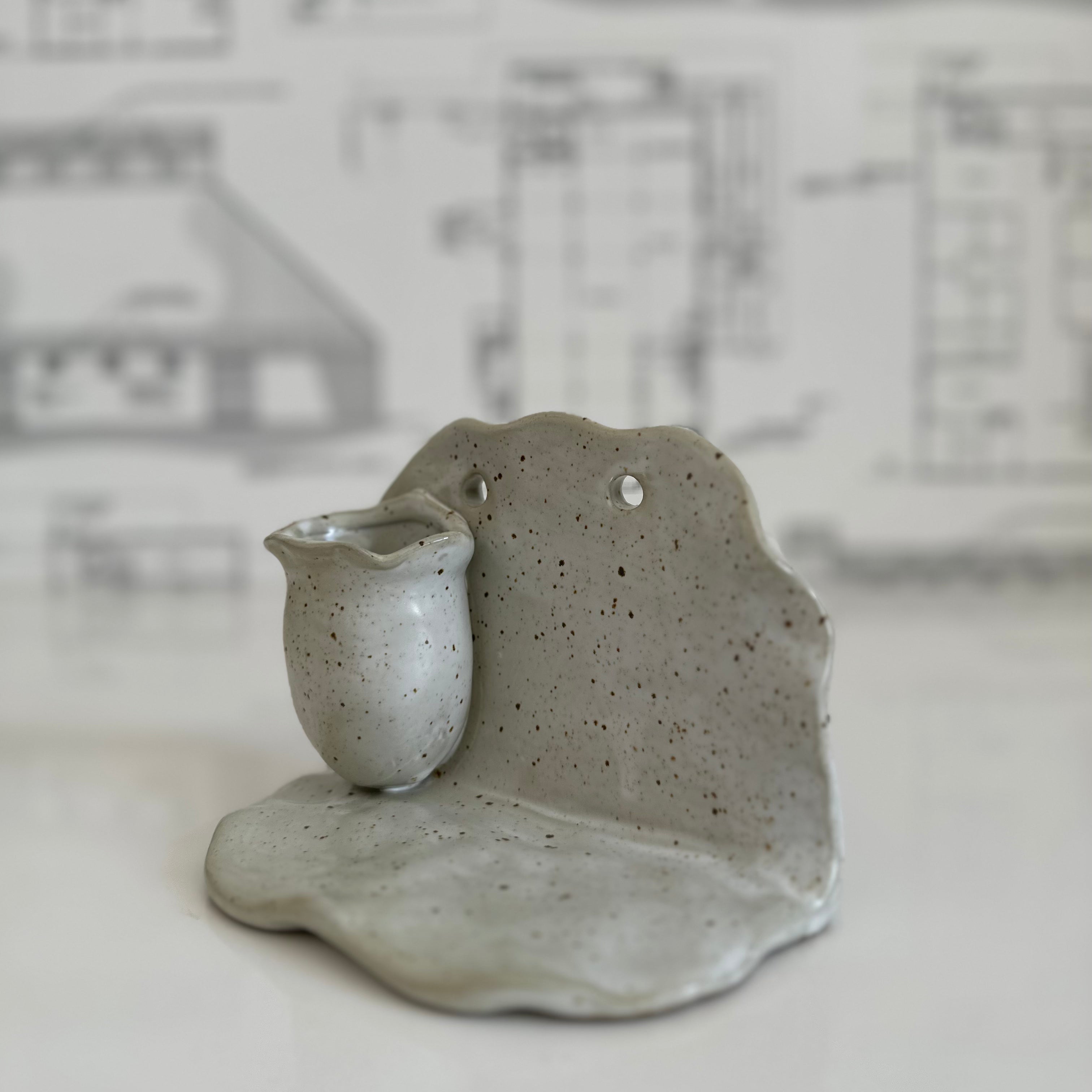 Ellie Stoneware Shelf