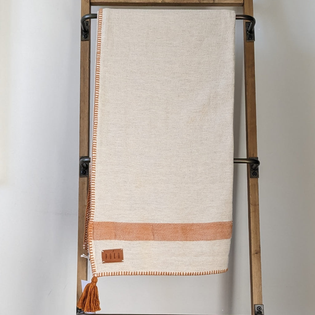 Chelsey Throw - Sandstone