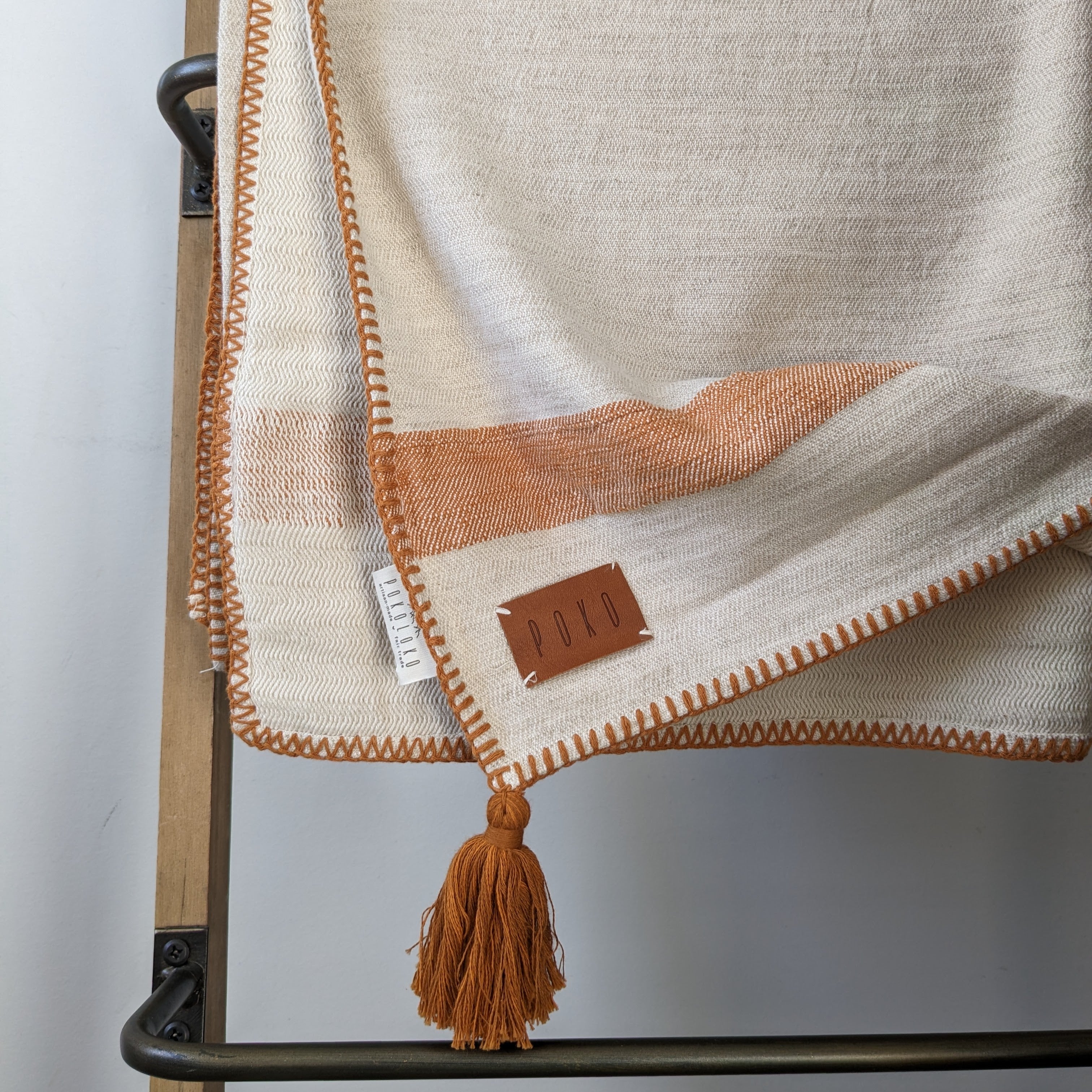 Chelsey Throw - Sandstone
