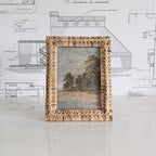 Rattan Photo Frame