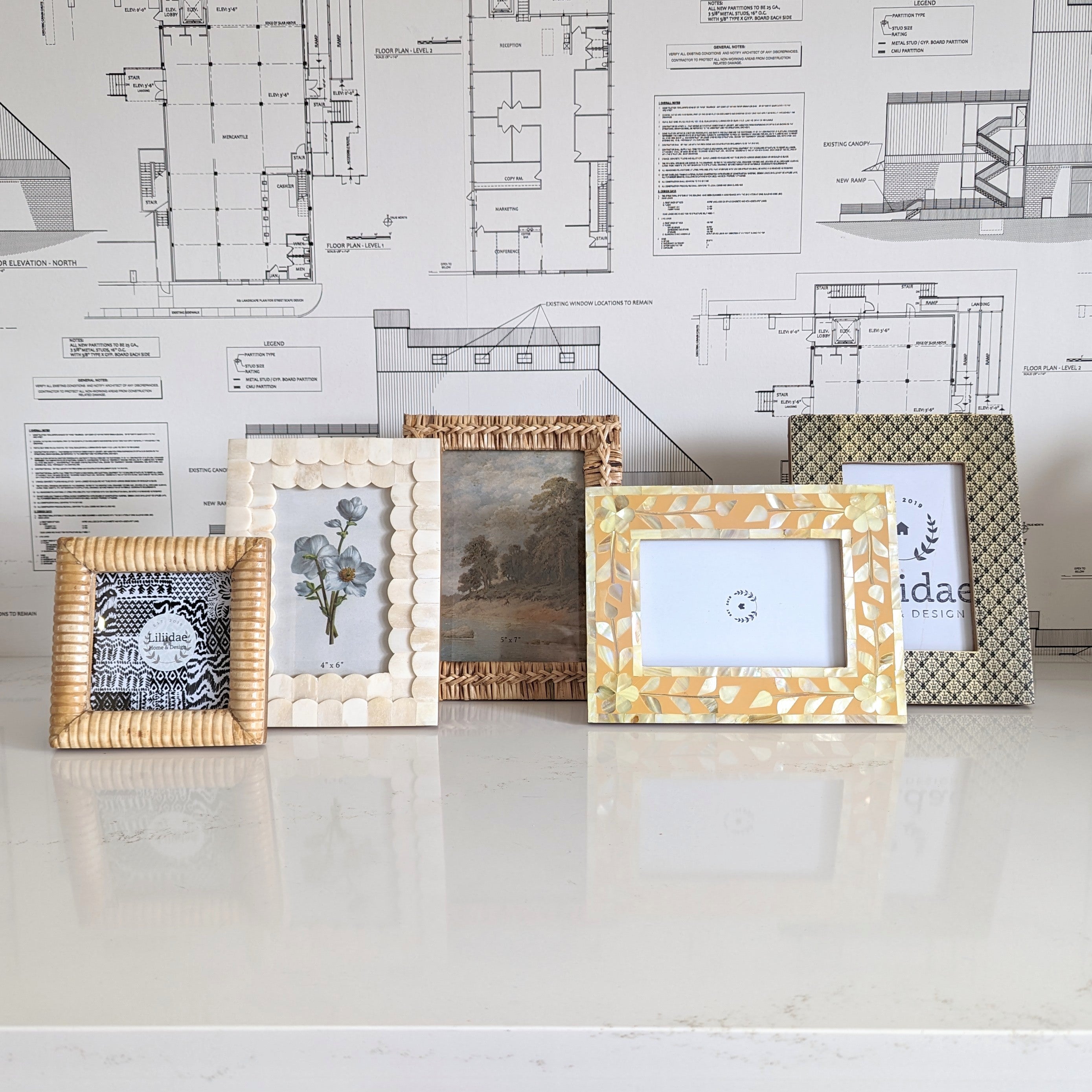 Patterned Photo Frame