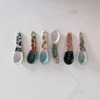 Anthro Floral Spoon
