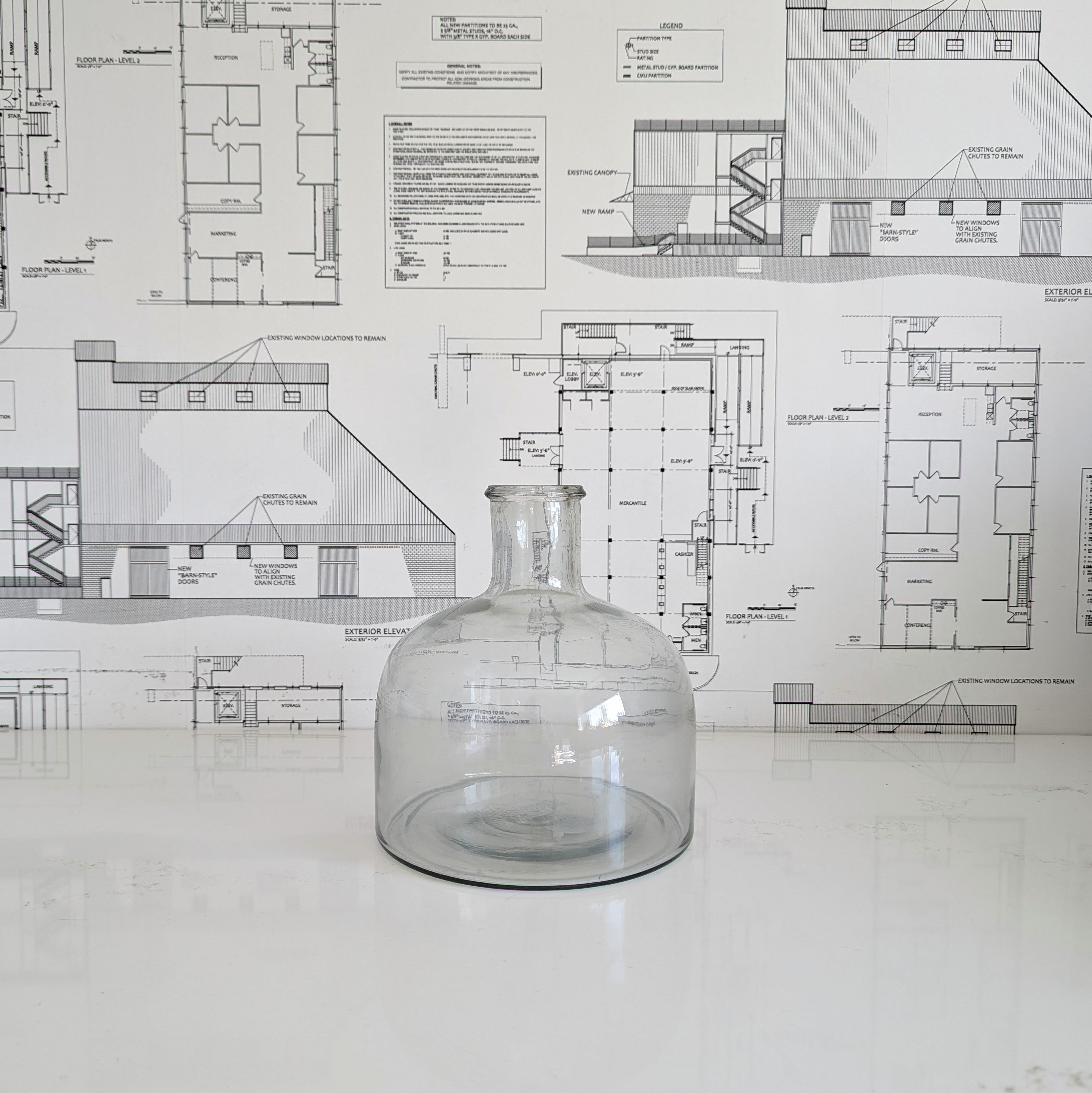 Chubby Glass Vase
