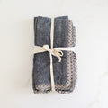 Charcoal Lace Napkins