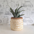 Bamboo Basket / Planter - L