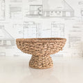 Rattan Footed Bowl