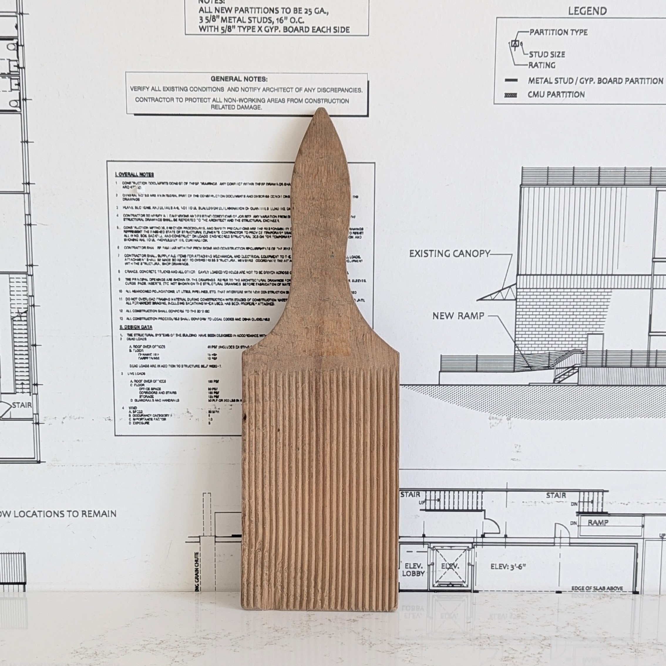 Vintage - Butter Paddle