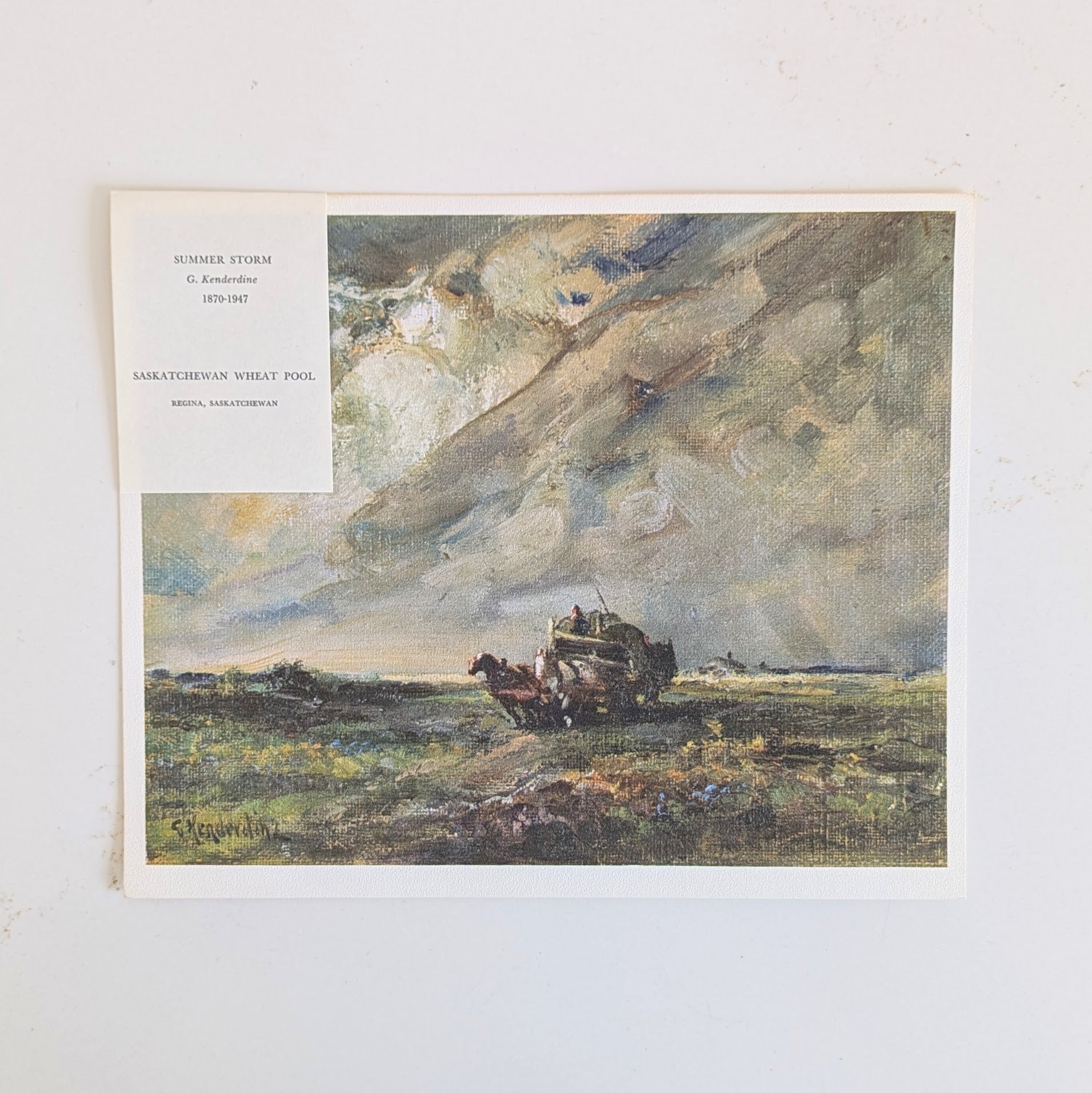 Vintage - Summer Storm Print