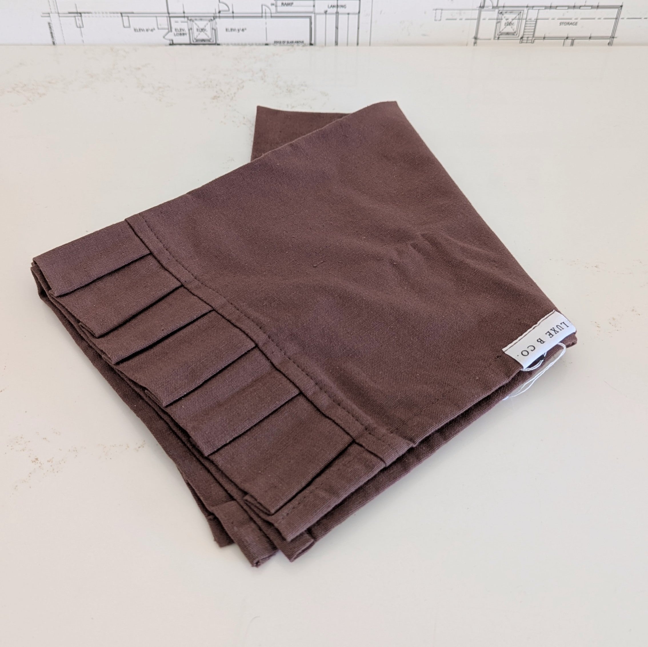 Ruffled Tea Towel