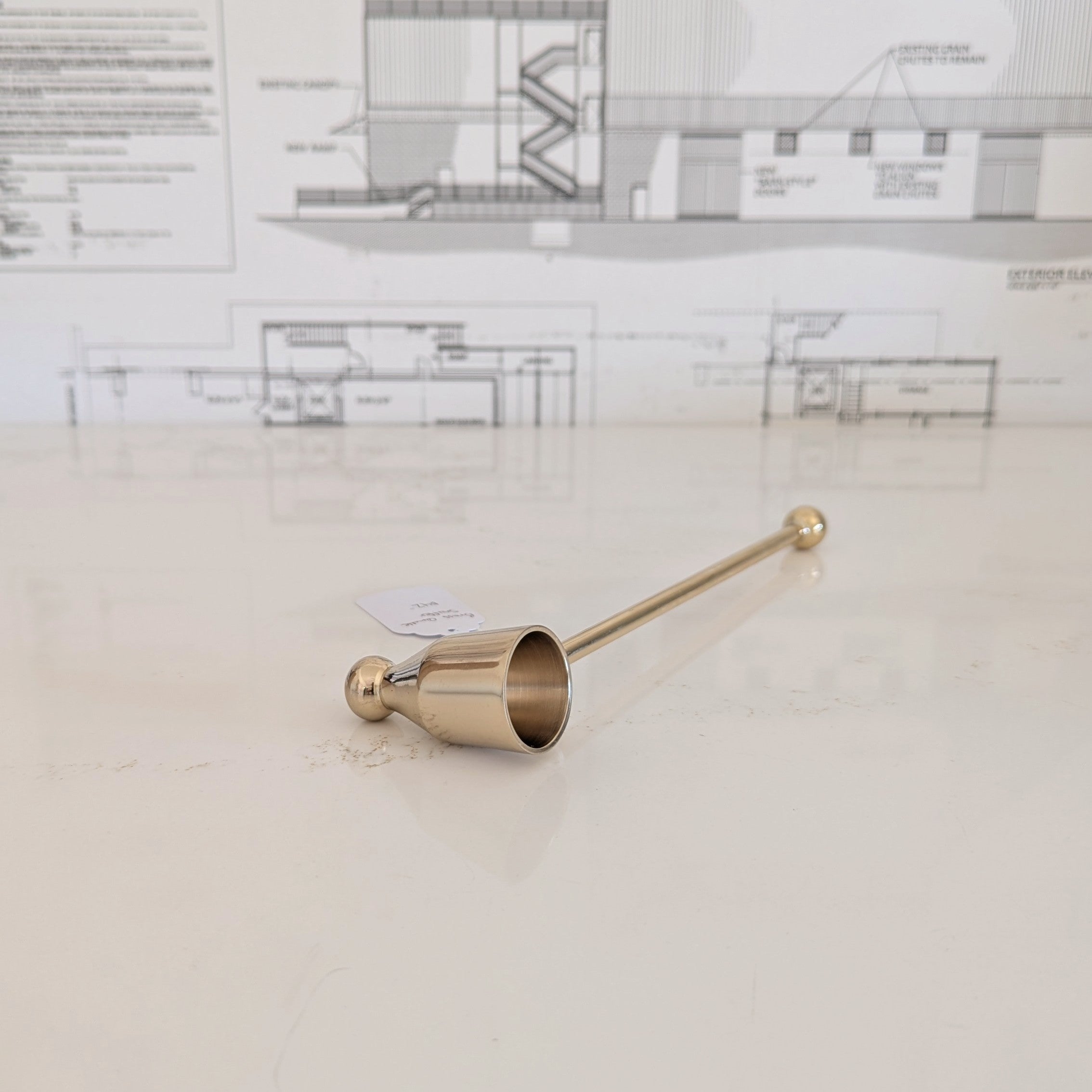 Brass Candle Snuffer