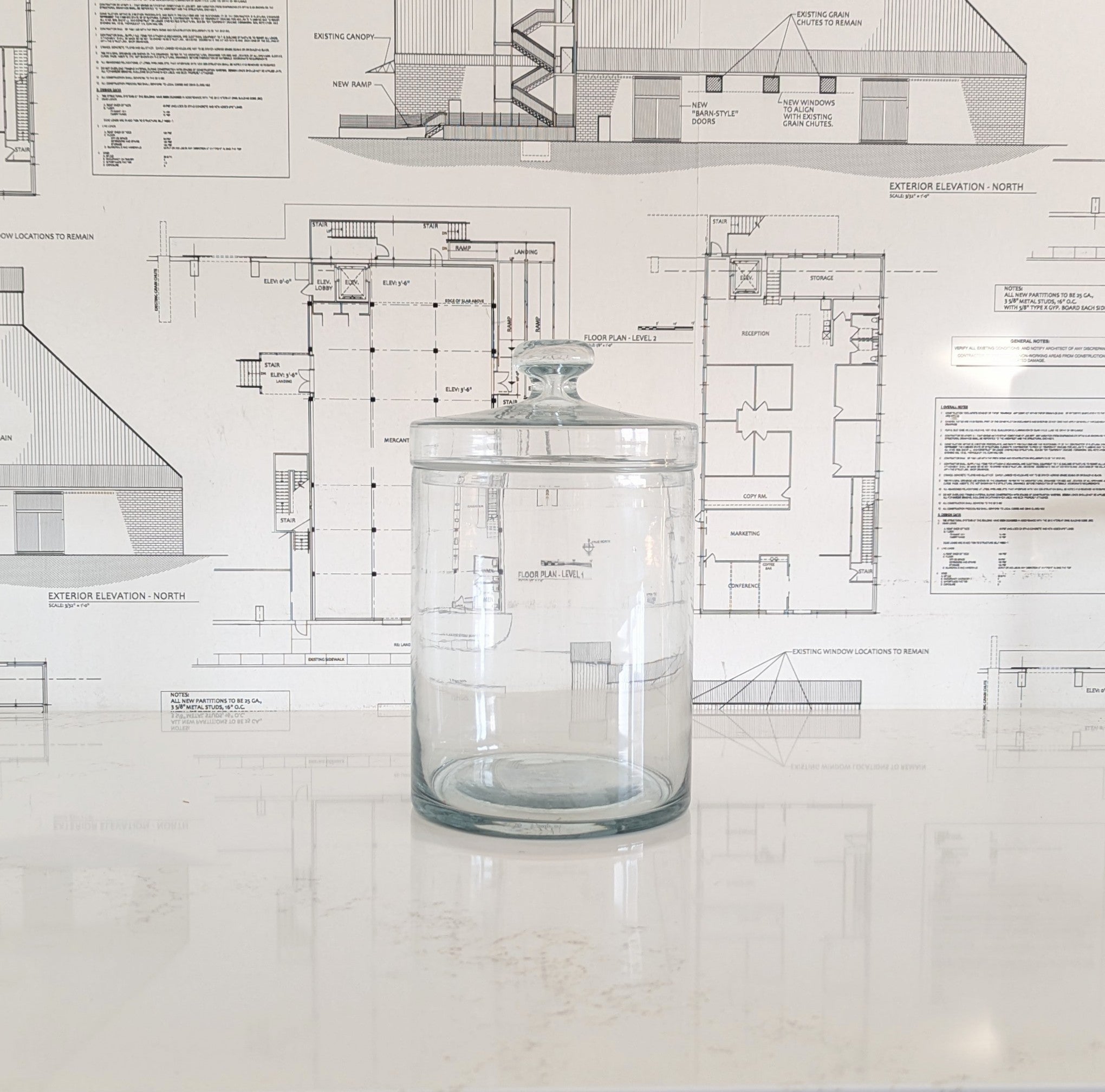 Glass Jar w/ Lid