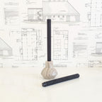 Hobnail Taper Candles - Black