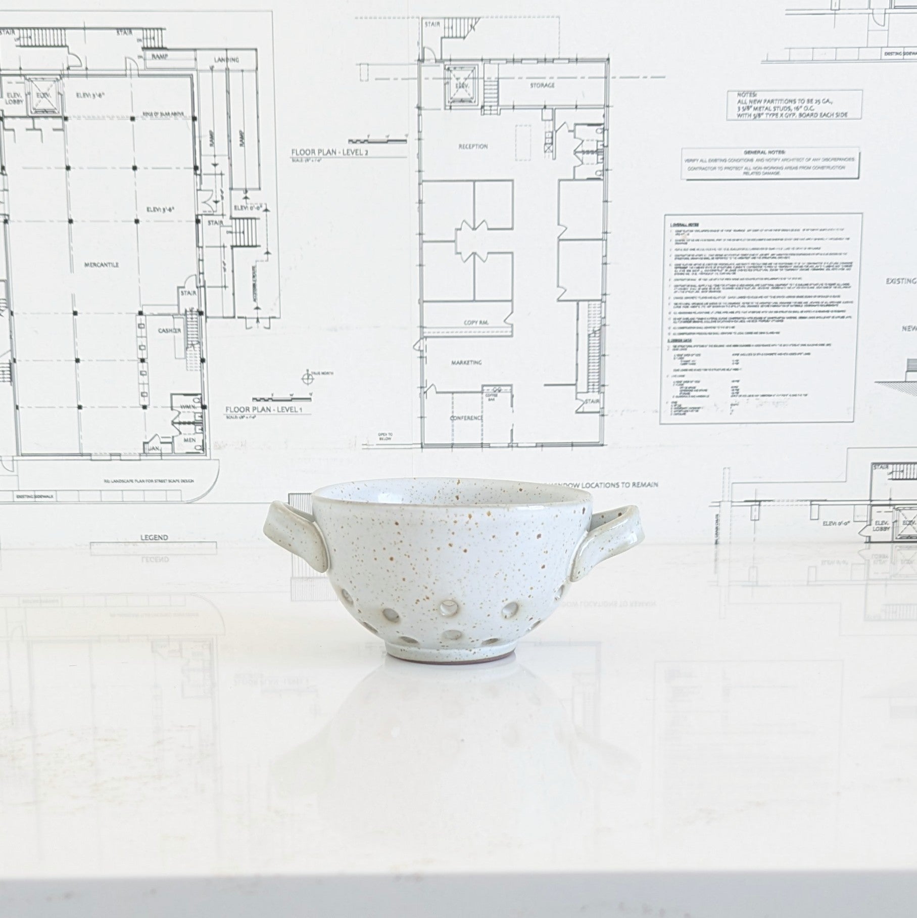 Stoneware Berry Bowl