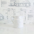 Stoneware Pitcher - White