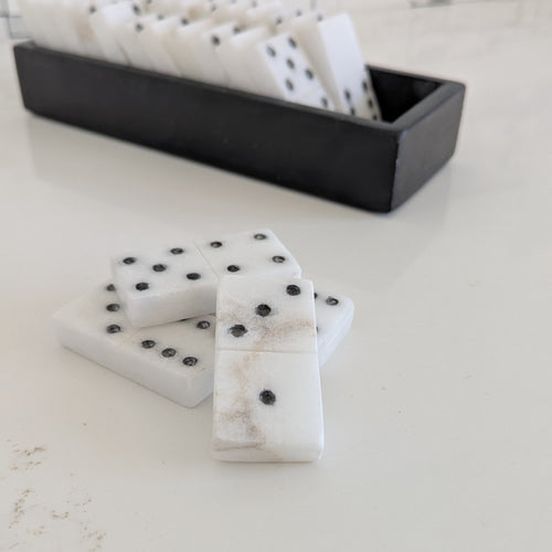 Alabaster Dominoes
