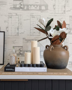 Scalloped Marble Tray