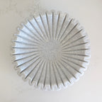 Scalloped Marble Bowl