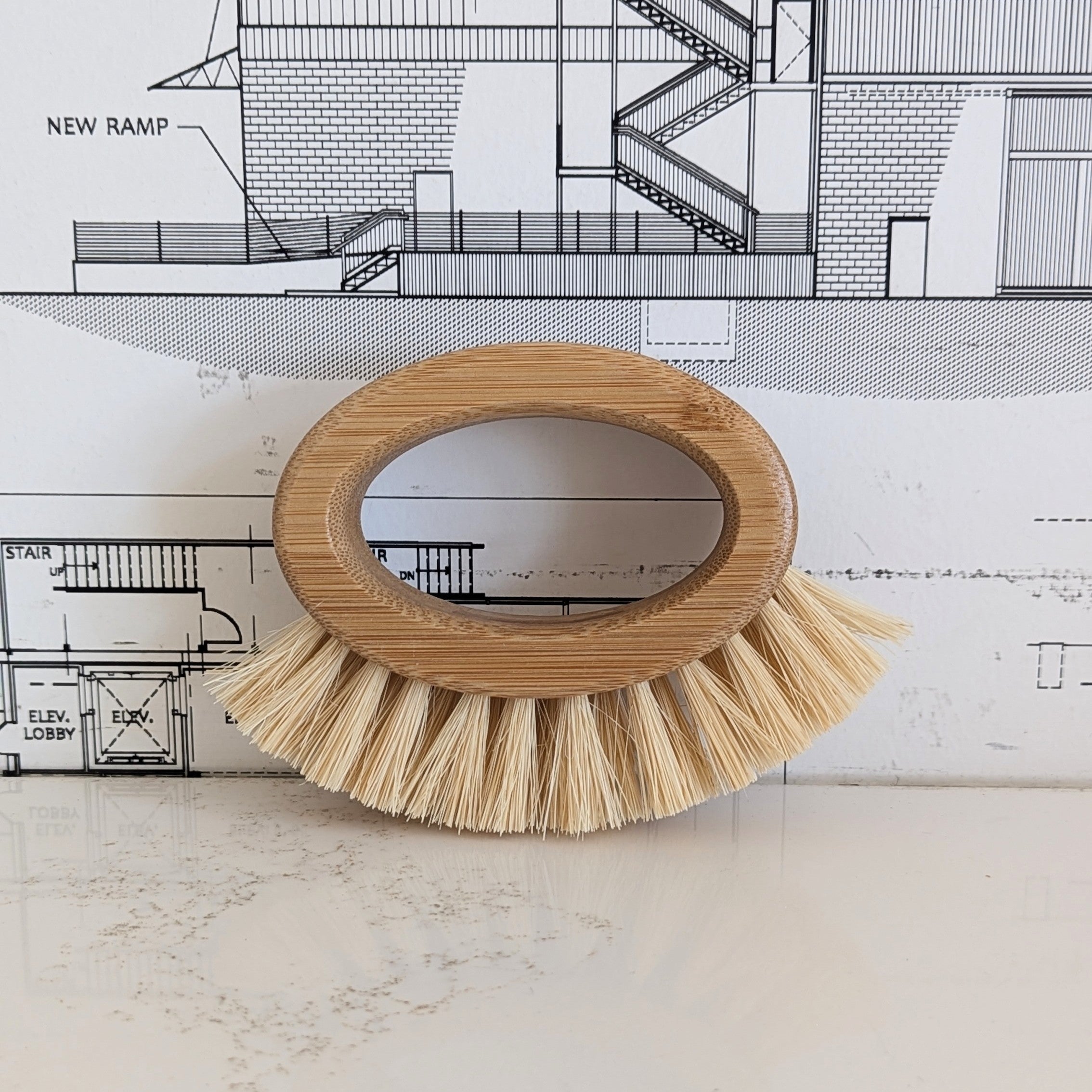 Oval Bamboo Brush