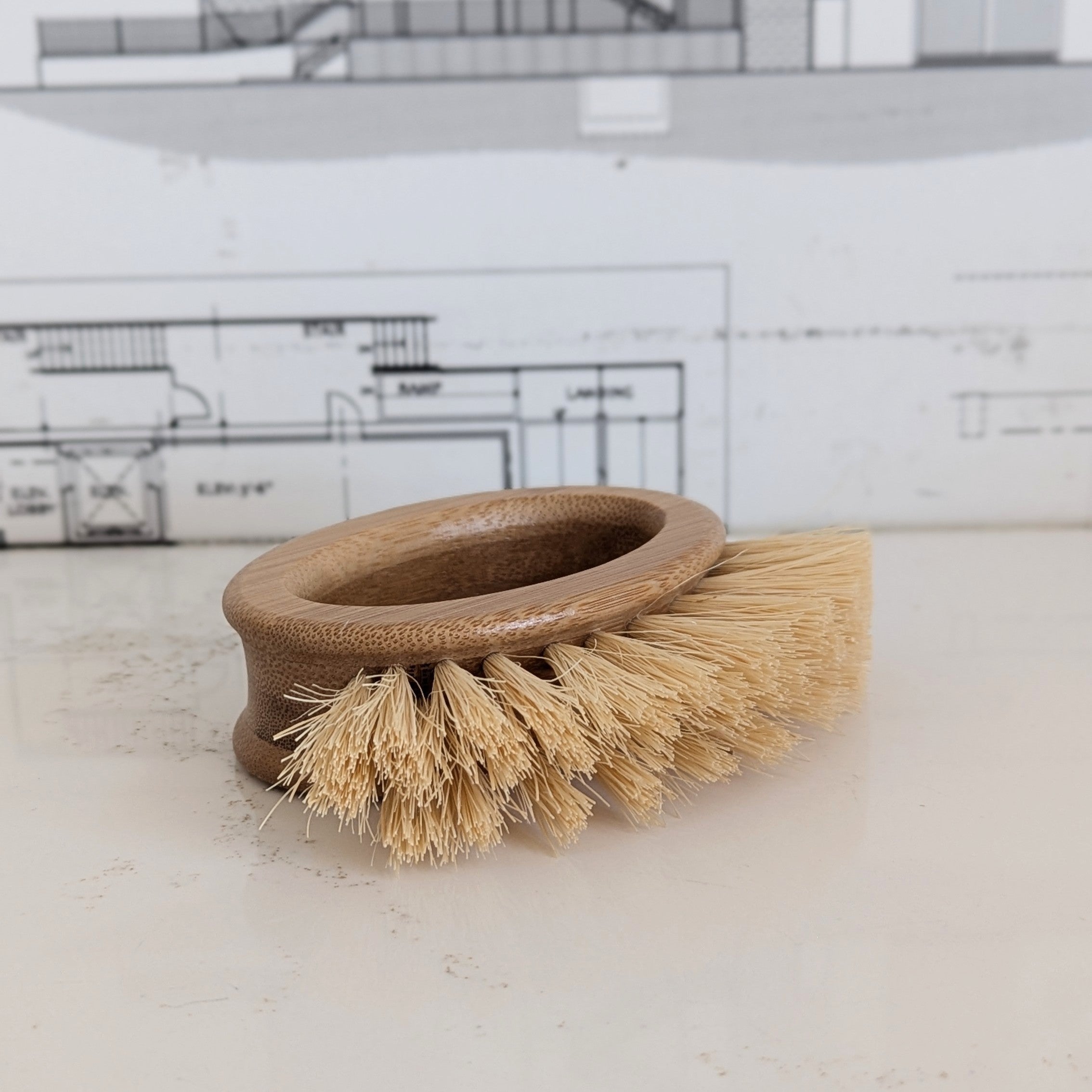 Oval Bamboo Brush