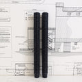 Hobnail Taper Candles - Black