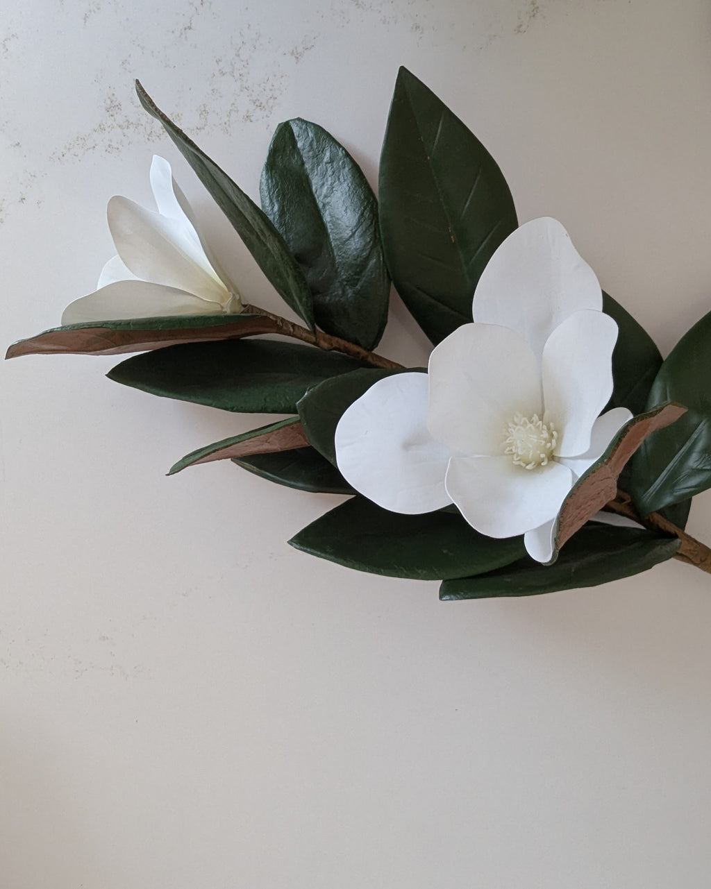 Faux Magnolia Stem
