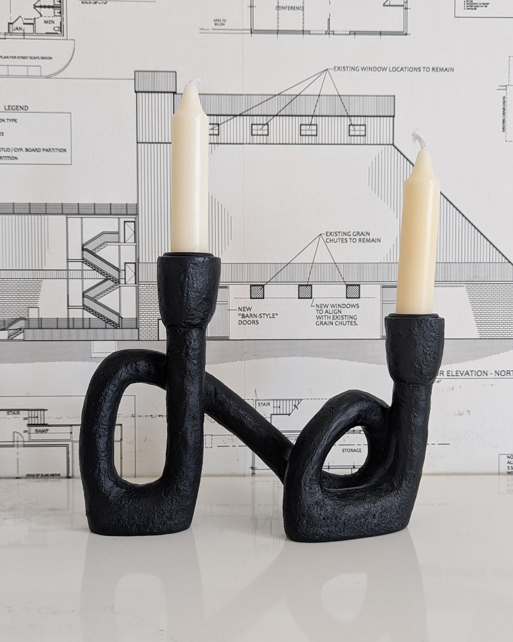 Sculptural Candle Holder