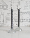 Faceted Taper - Set of 2