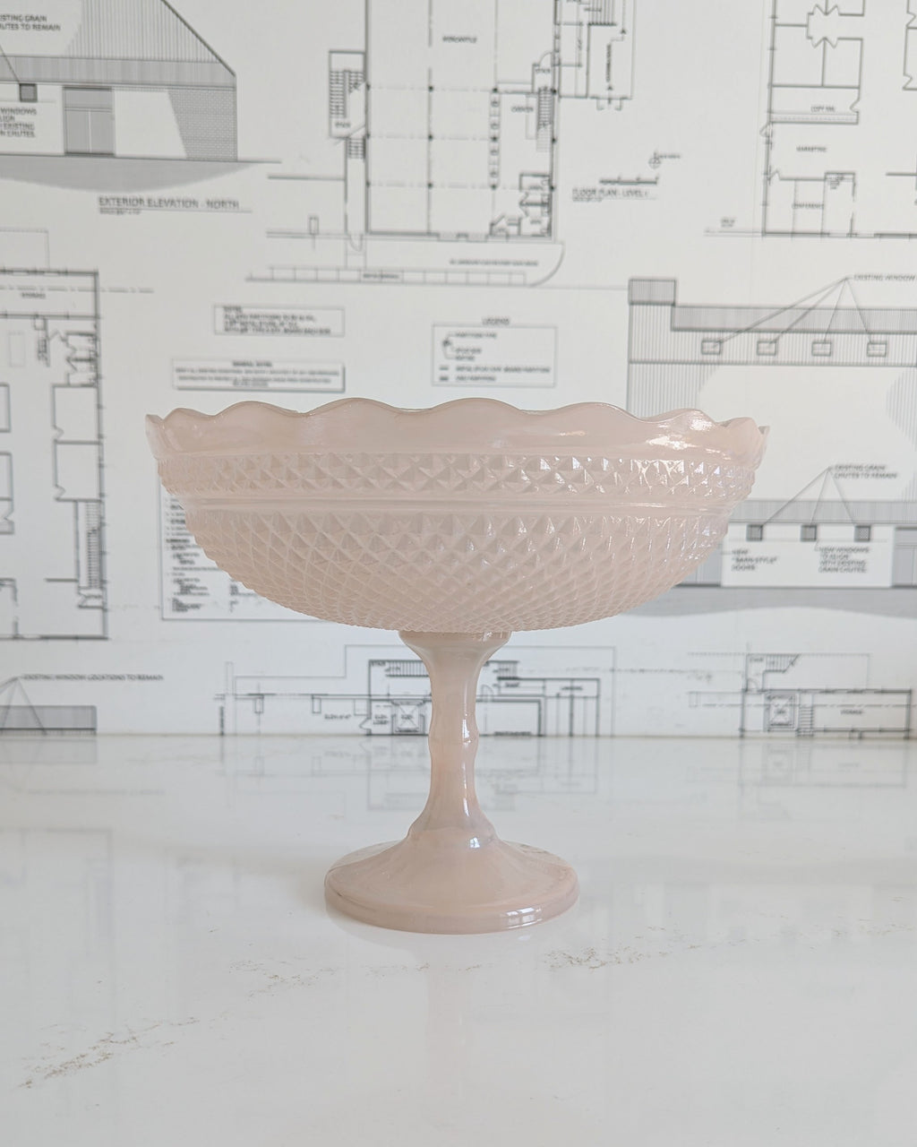 Glass Footed Bowl