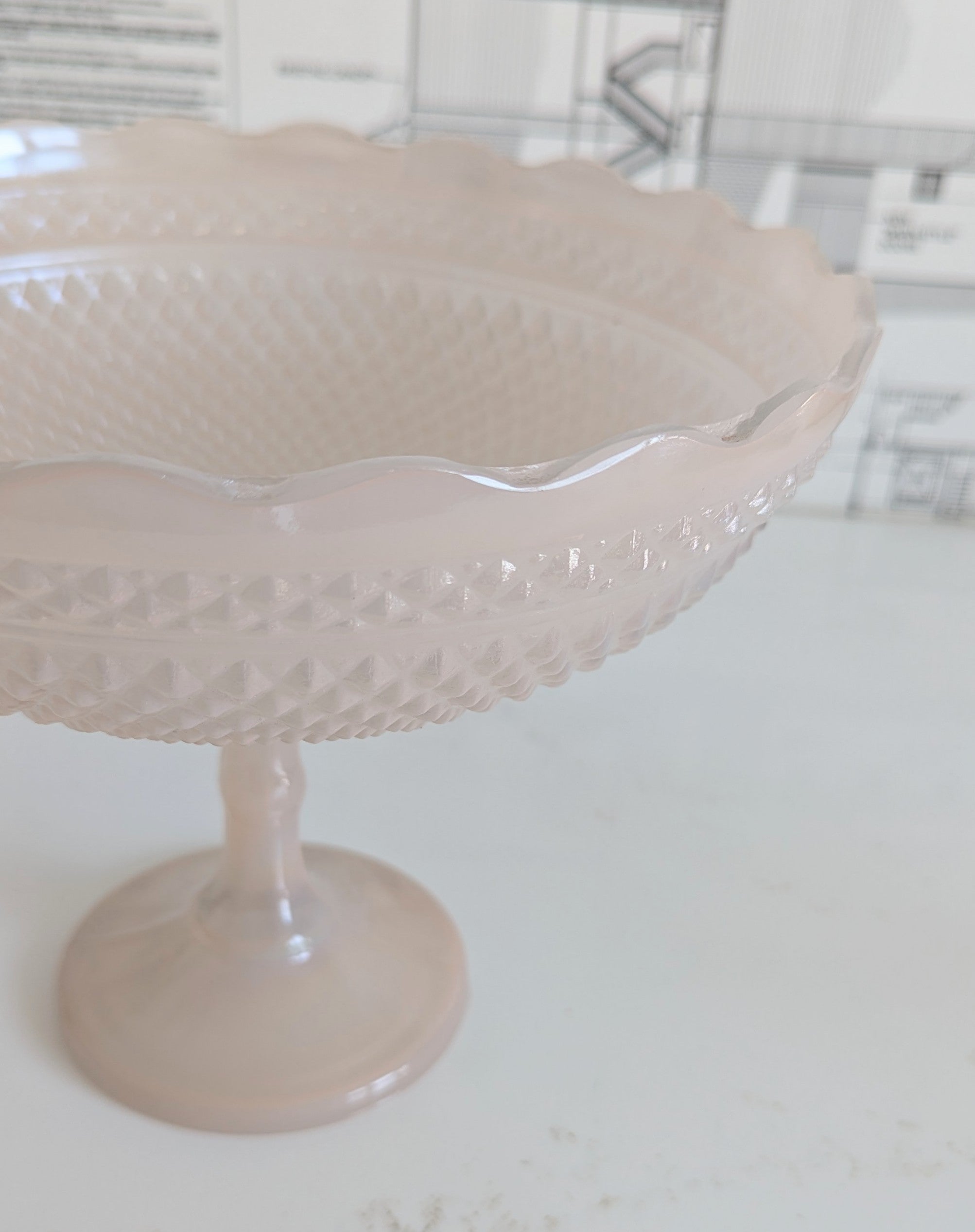 Glass Footed Bowl