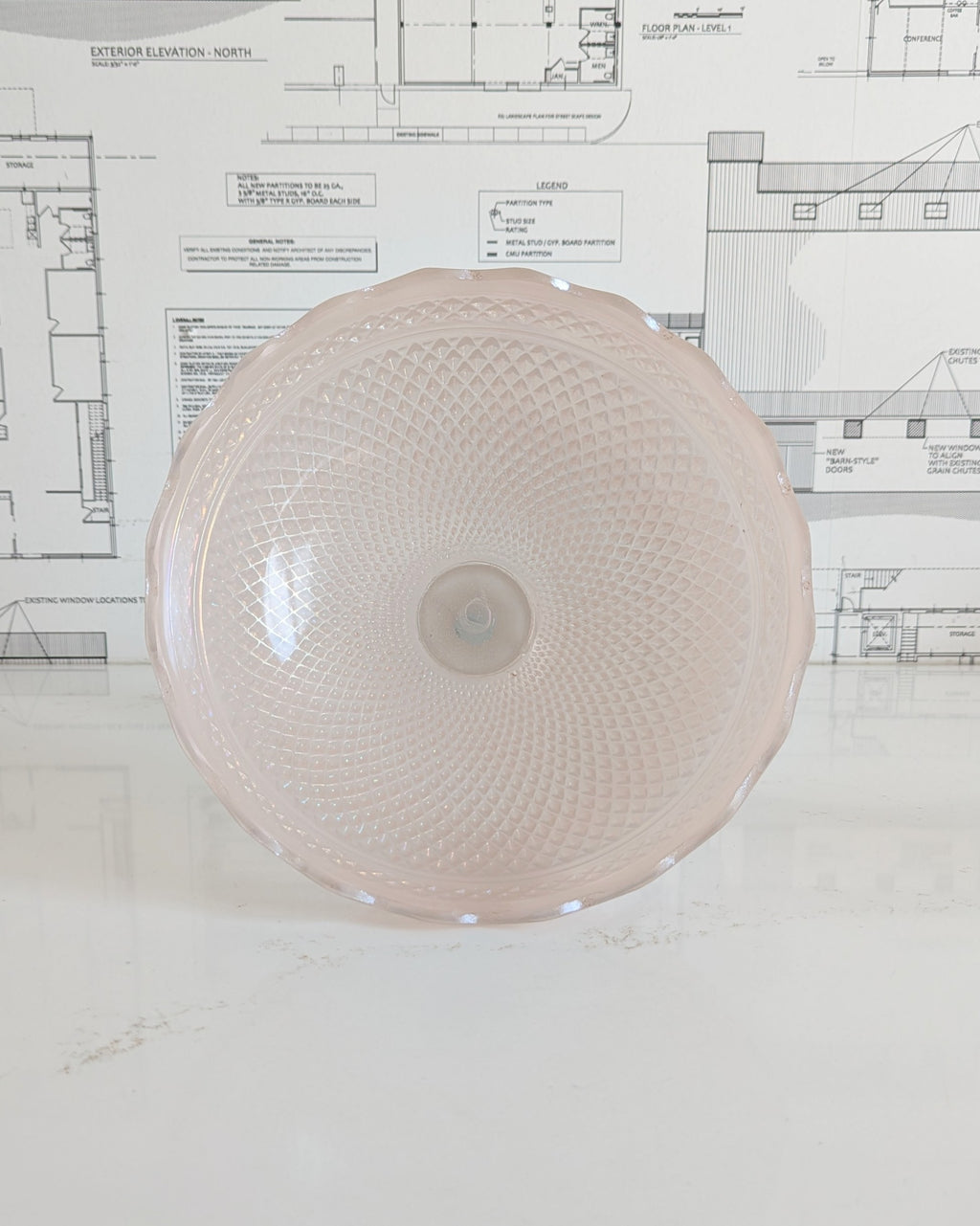 Glass Footed Bowl