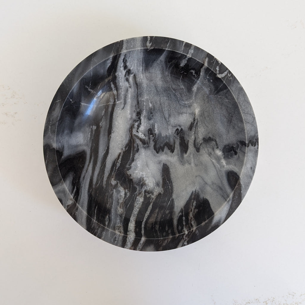 Black & Grey Stone Bowl