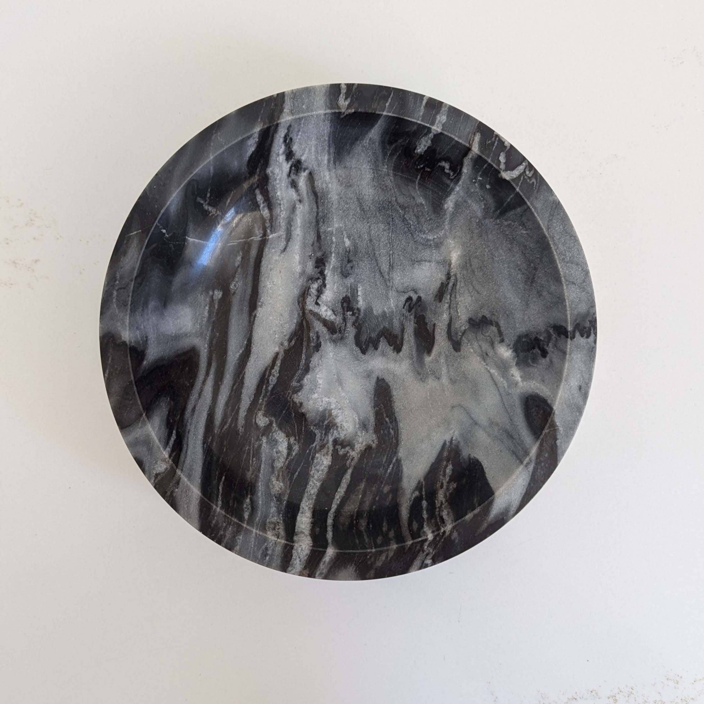 Black & Grey Stone Bowl