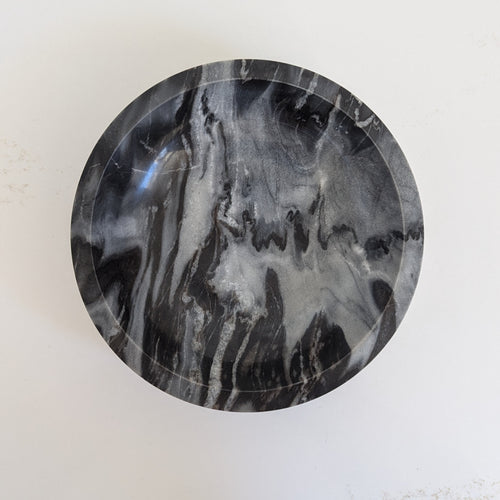 Black & Grey Stone Bowl