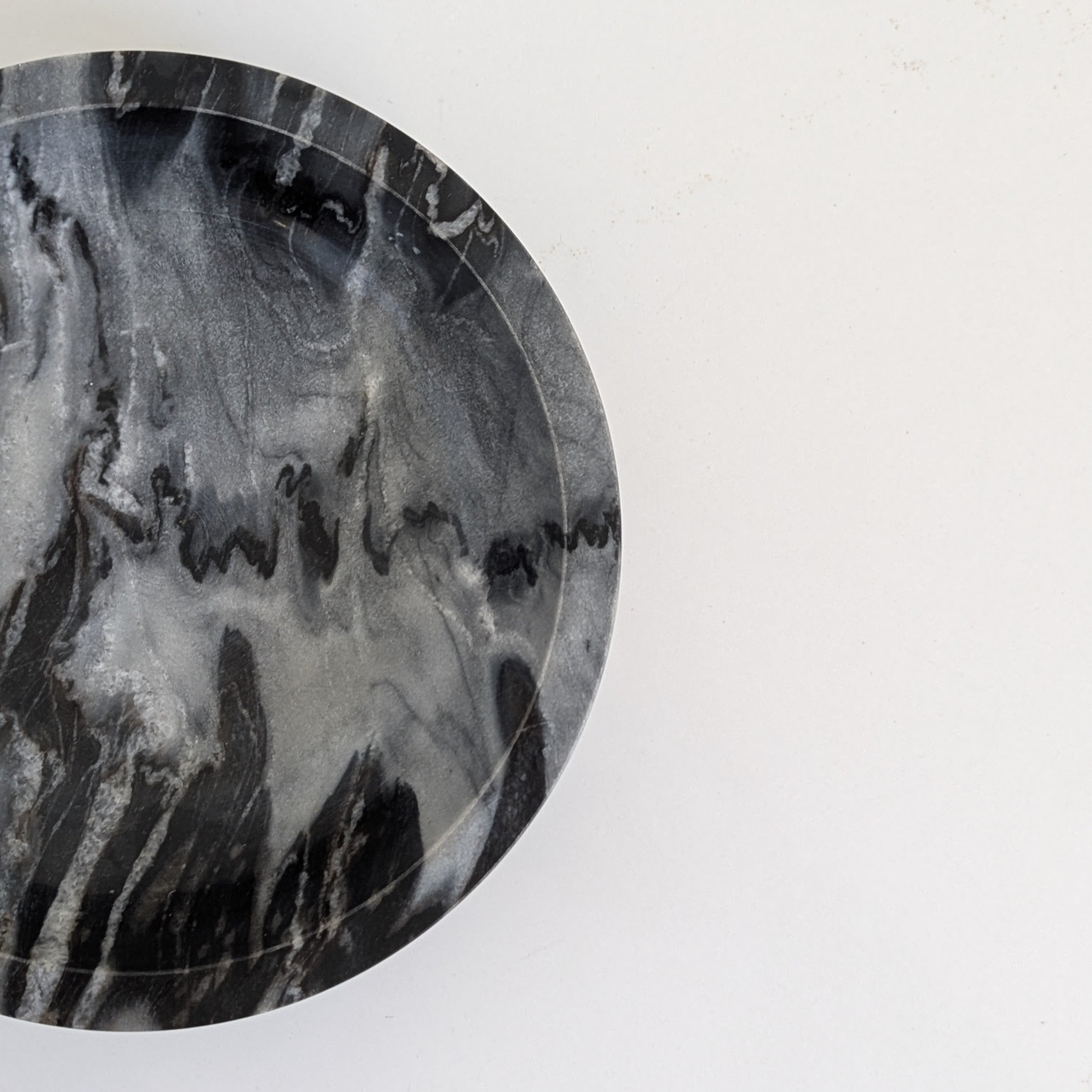 Black & Grey Stone Bowl