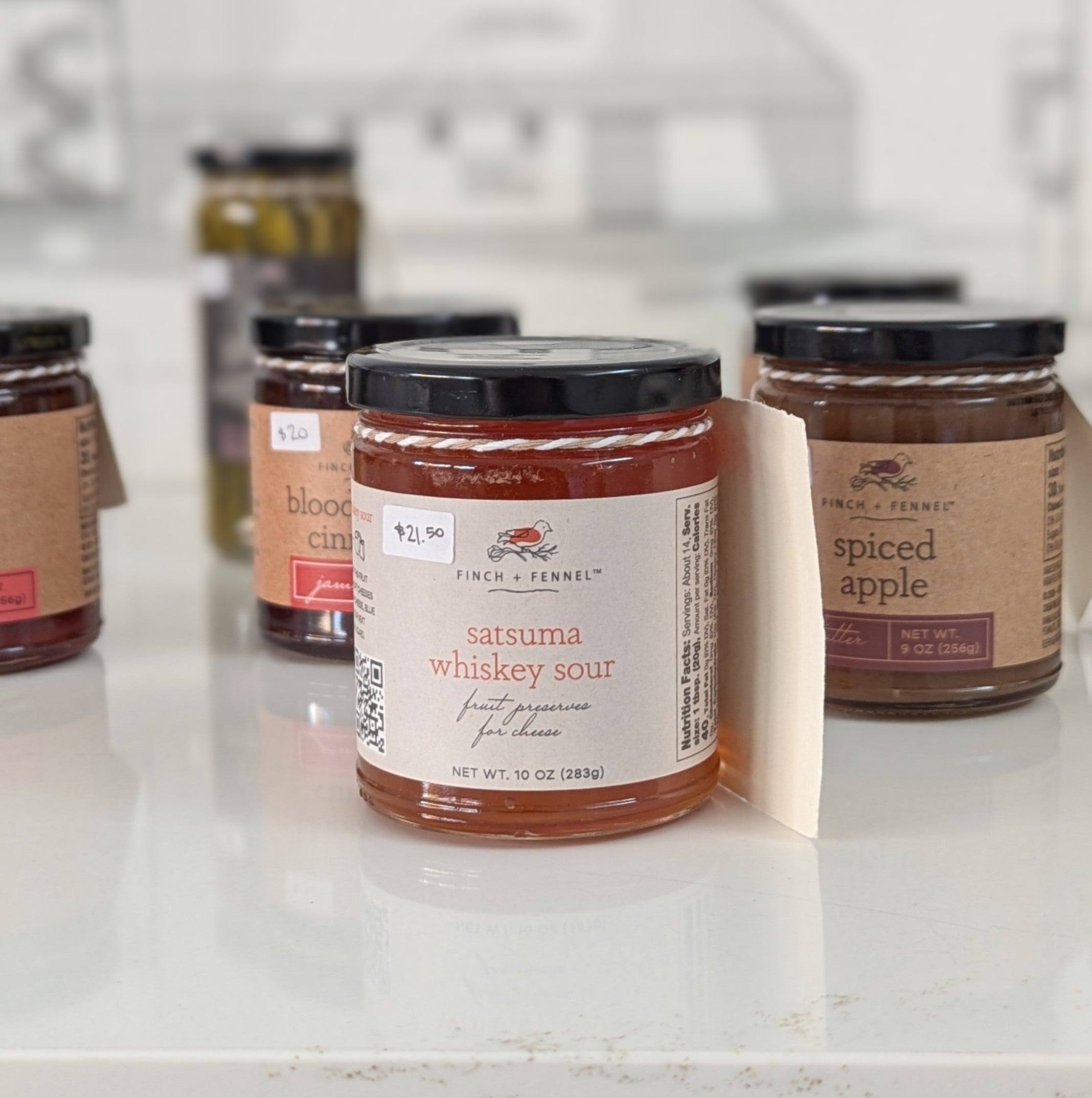 Satsuma Whiskey Sour Fruit Preserve