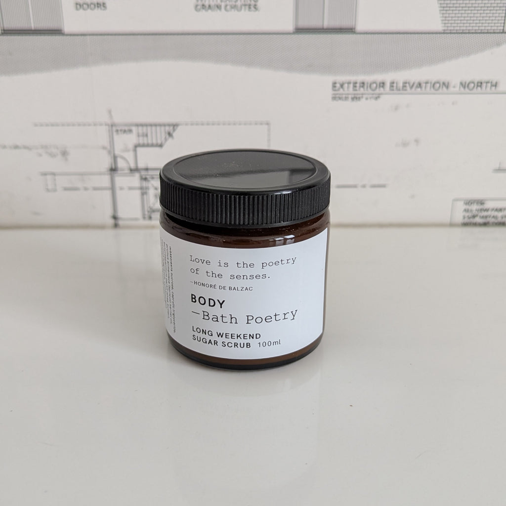 Bath Poetry Sugar Scrub