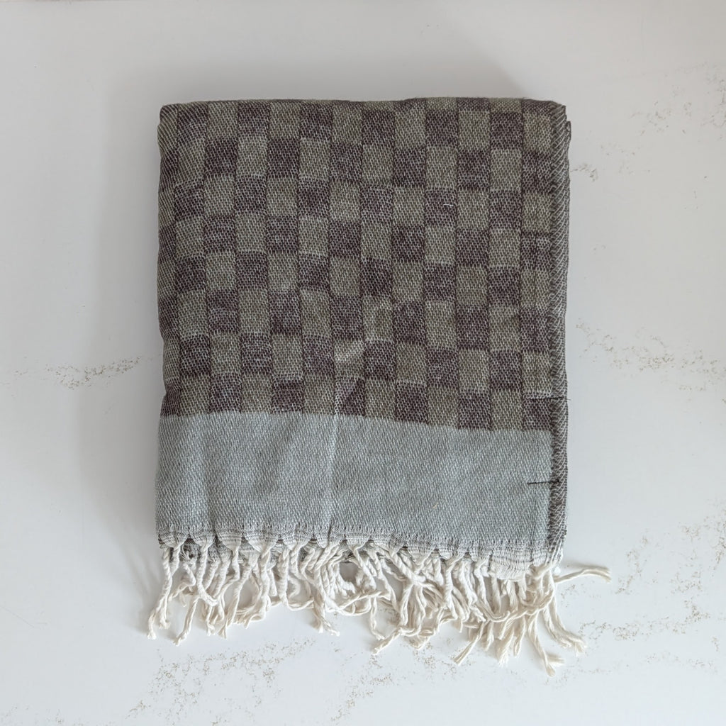Checkered Throw