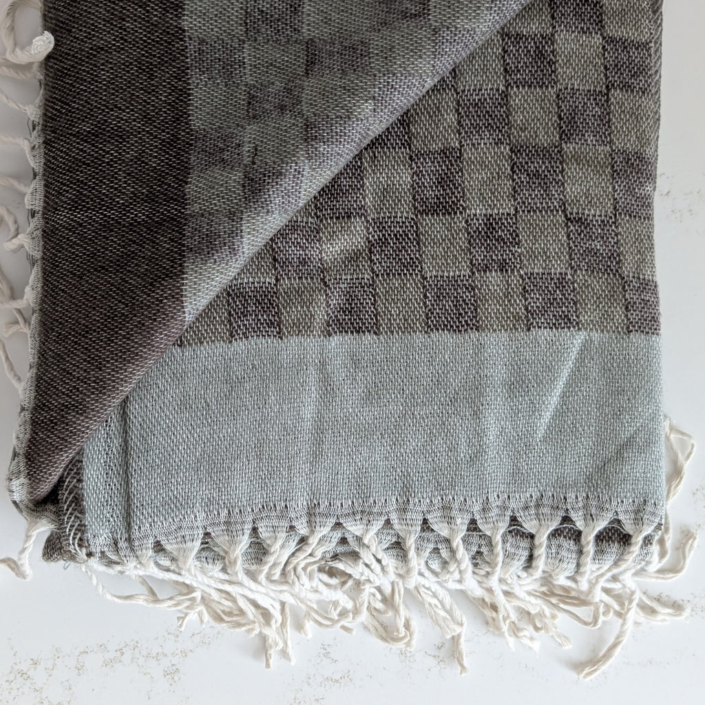 Checkered Throw