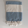 Diamond Hand Towel - Prussian
