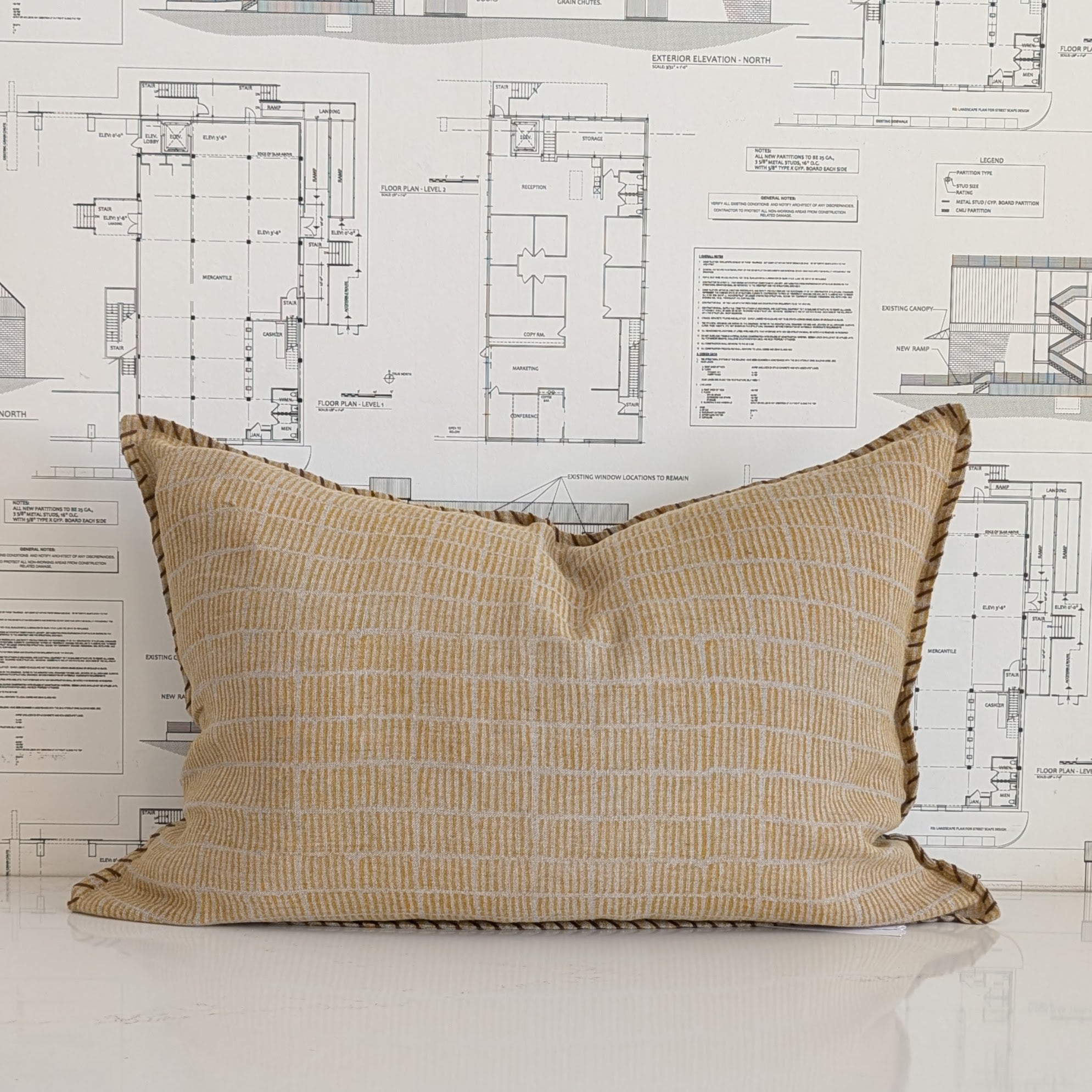 Sunflower Lumbar Pillow Cover