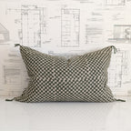 Block Print Lumbar Pillow Cover