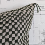 Block Print Lumbar Pillow Cover