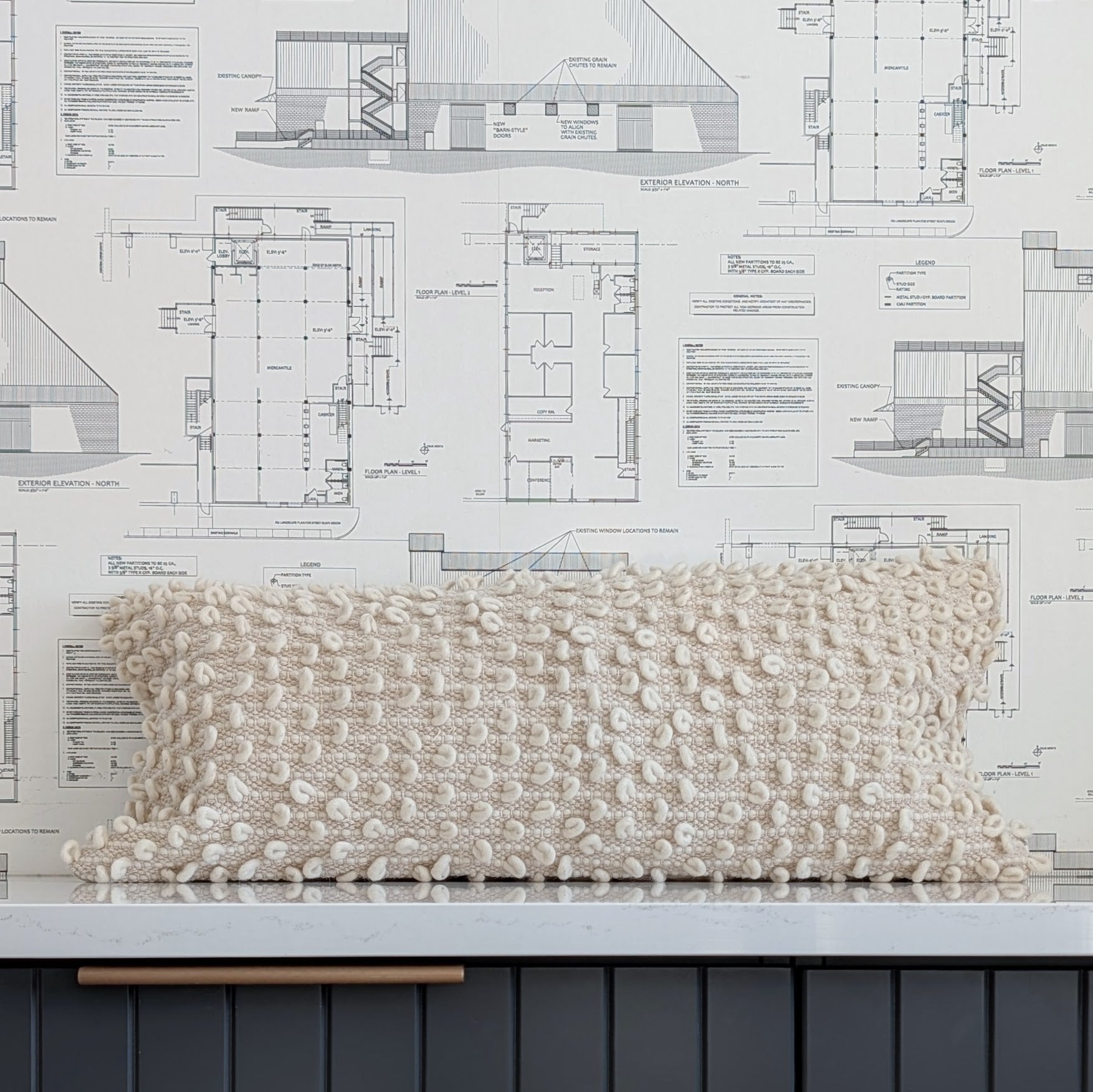 Loop Lumbar Pillow Cover