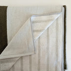 Stretch Bath Towel - Two Tone