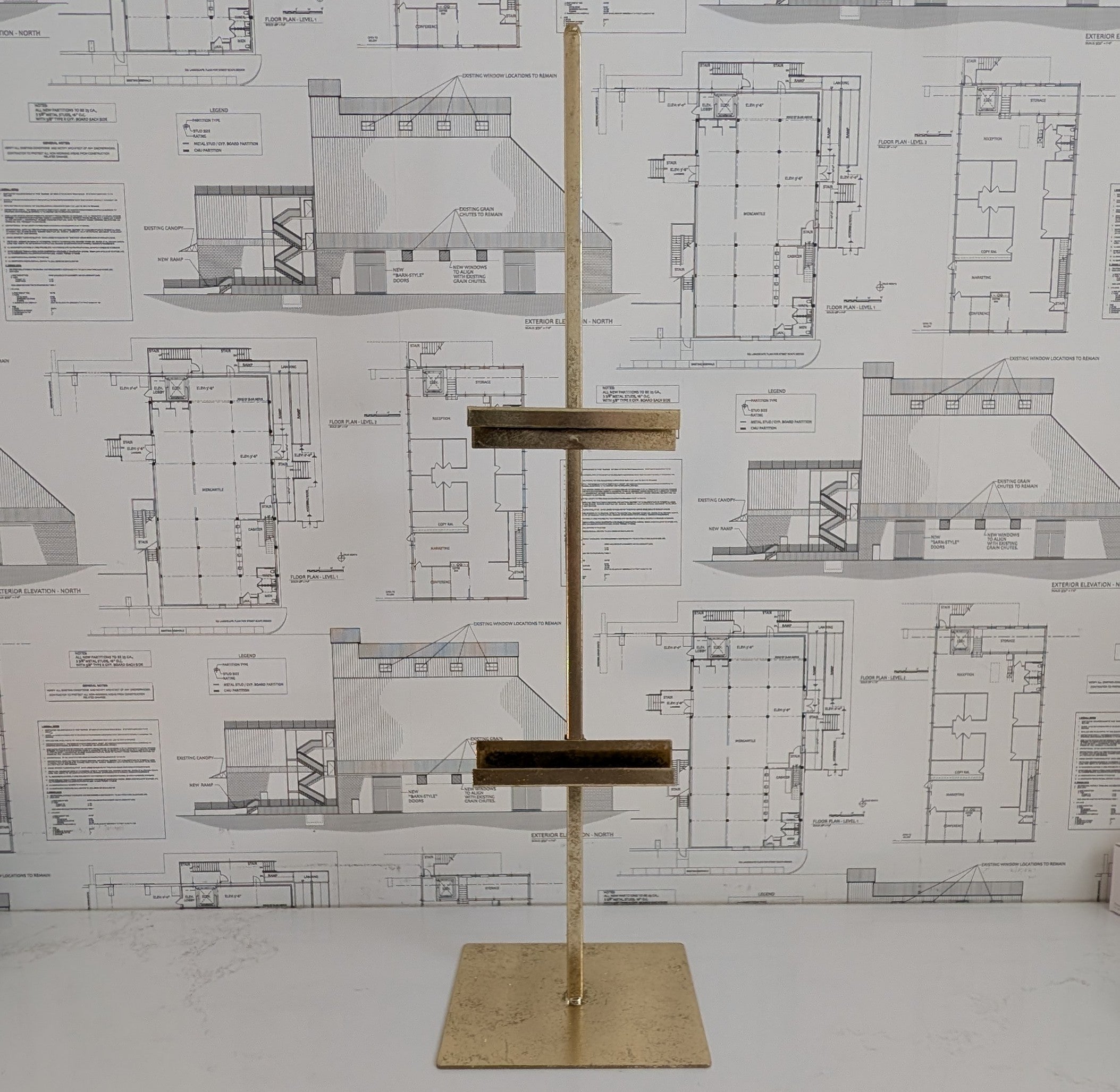 Gold Easel