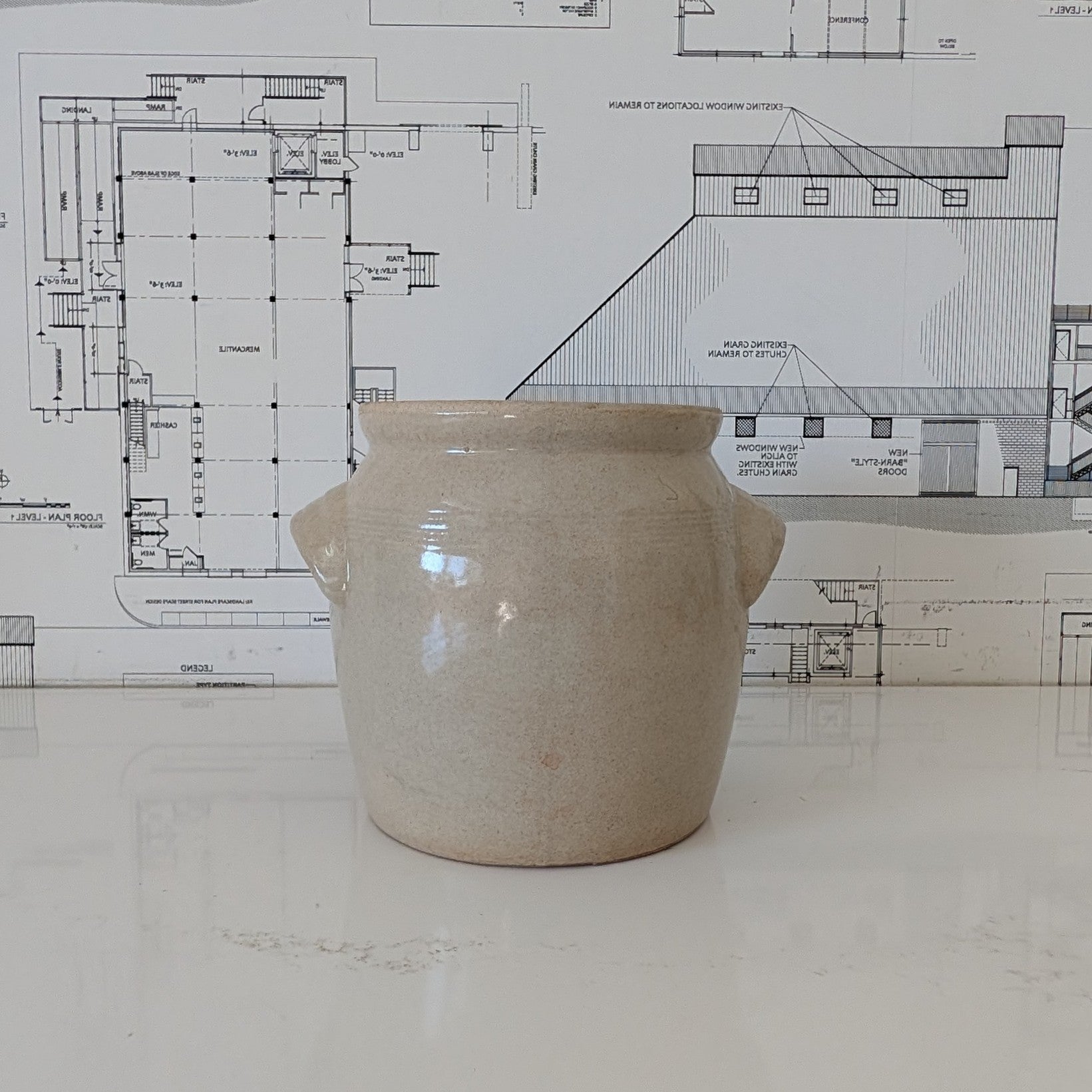 Vintage Crock w/ Shoulders