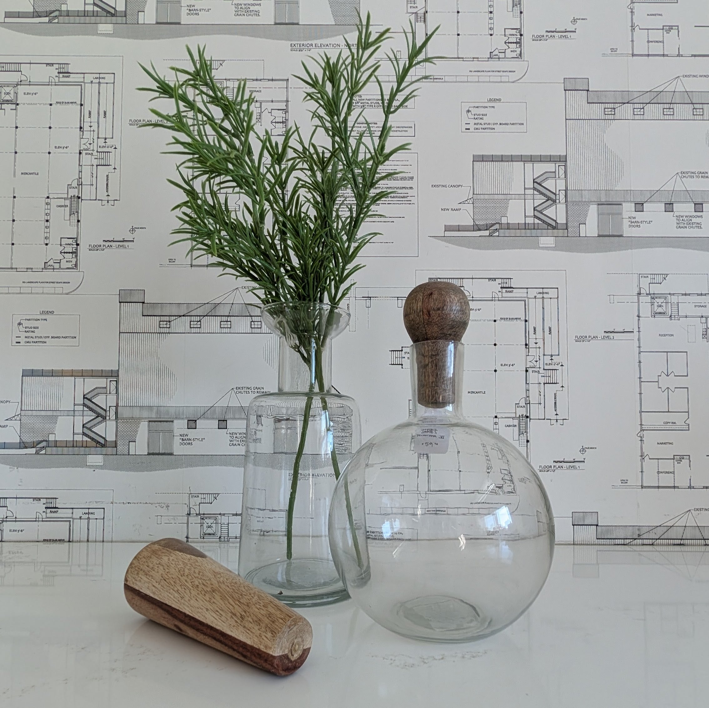James Glass Decanter VI